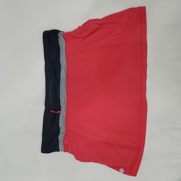 Lululemon Run Energy Skirt size 6 hot pink - Picture 3 of 6